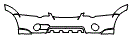 Bumper Kit pattern for the 2006 Subaru Outback