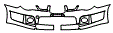 Bumper Kit pattern for the 2006 Subaru Outback