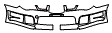 Bumper Kit pattern for the 2006 Subaru Impreza
