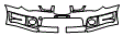 Bumper Kit pattern for the 2006 Subaru Impreza