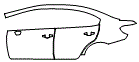 Door and Rear Fender Kit pattern for the 2019 Subaru WRX