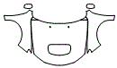 Full Hood, Fender and Mirror Kit pattern for the 2010 Subaru Impreza
