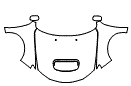 Hood, Fender and Mirror Kit pattern for the 2010 Subaru Impreza