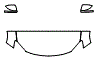 Hood, Fender and Mirror Kit pattern for the 2026 Subaru BRZ