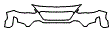 Bumper Kit pattern for the 2021 Subaru Crosstrek (Canada)