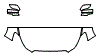 Hood, Fender and Mirror Kit pattern for the 2015 Subaru XV Crosstrek