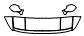 Hood, Fender and Mirror Kit pattern for the 1999 Ferrari F355