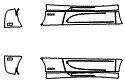 Rocker Panel Kit pattern for the 1999 Ferrari F355