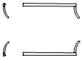 Rocker Panel Kit pattern for the 2004 Ferrari 575M Maranello