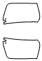 Door Kit pattern for the 2005 Ferrari 360 Modena