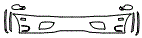 Mirror, Bumper and Wheel Opening Kit pattern for the 2005 Ferrari 360 Modena