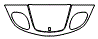 Hood and Fender Kit pattern for the 2005 Ferrari 360 Modena