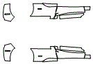 Rocker Panel Kit pattern for the 2004 Ferrari Enzo