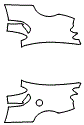 Rear Fender Kit pattern for the 2009 Ferrari F430