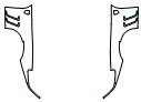 Fender Kit pattern for the 2004 Ferrari 575M Maranello
