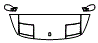 Hood, Fender and Mirror Kit pattern for the 1991 Ferrari Testarossa