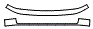 Bumper Kit pattern for the 1991 Ferrari Testarossa