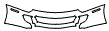 Bumper Kit pattern for the 2011 Ferrari 599 GTB Fiorano
