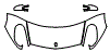Hood, Fender and Mirror Kit pattern for the 2011 Ferrari 599 GTB Fiorano