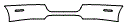Rear Bumper Kit pattern for the 2011 Ferrari 599 GTB Fiorano