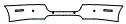 Rear Bumper Kit pattern for the 2011 Ferrari 599 GTB Fiorano