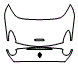 Trunk Lid Kit pattern for the 2014 Ferrari California