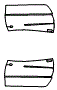 Door Kit pattern for the 1992 Ferrari F40