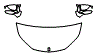 Hood and Mirror Kit pattern for the 2015 Ferrari 458 Spider