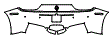 Rear Bumper Kit pattern for the 2015 Ferrari 458 Spider