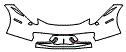 Bumper Kit pattern for the 2015 Ferrari 458 Spider
