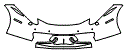Bumper Kit pattern for the 2015 Ferrari 458 Spider
