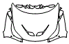 Full Hood, Fender and Mirror Kit pattern for the 2016 Ferrari 458 Speciale