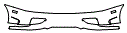Bumper Kit pattern for the 2005 Ferrari 360 Challenge Stradale