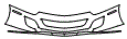 Bumper pattern for the 2012 Ferrari 599 GTO