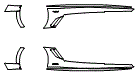 Rocker Panel Kit pattern for the 2012 Ferrari 599 GTO