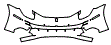 Bumper Kit pattern for the 2016 Ferrari FF