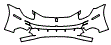 Bumper Kit pattern for the 2016 Ferrari FF