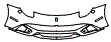 Bumper Kit pattern for the 2017 Ferrari F12 Berlinetta