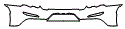 Rear Bumper Kit pattern for the 2020 Ferrari GTC4 Lusso