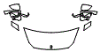 Hood, Fender and Mirror Kit pattern for the 2024 Ferrari 812 Competizione A