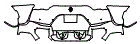 Rear Bumper Kit pattern for the 2022 Ferrari 812 Superfast