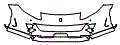 Bumper Kit pattern for the 2022 Ferrari 812 Superfast