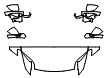 Hood, Fender and Mirror Kit pattern for the 2022 Ferrari 812 Superfast
