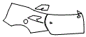 Rear Fender and Door Kit pattern for the 2024 Ferrari F8