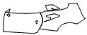 Rear Fender and Door Kit pattern for the 2024 Ferrari F8