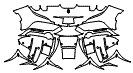 Rear Bumper Kit pattern for the 2024 Ferrari F8