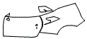 Rear Fender and Door Kit pattern for the 2024 Ferrari F8