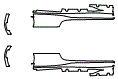 Rocker Panel Kit pattern for the 2024 Ferrari F8
