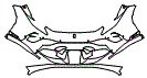 Bumper Kit pattern for the 2024 Ferrari F8