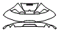 Engine Cover Kit pattern for the 2024 Ferrari F8